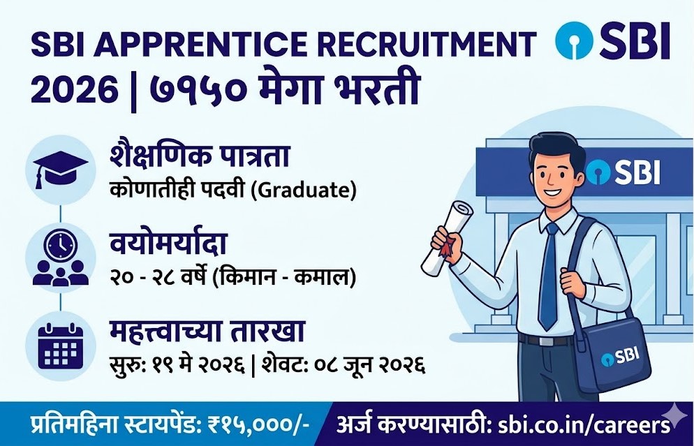 SBI Apprentice Recruitment 2026