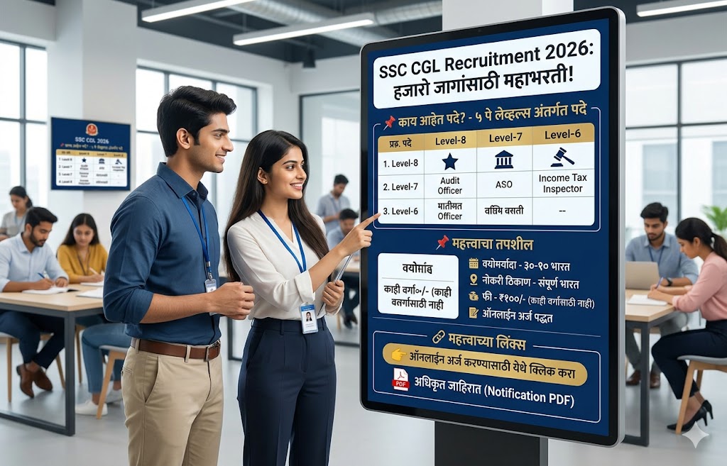 SSC CGL Recruitment 2026
