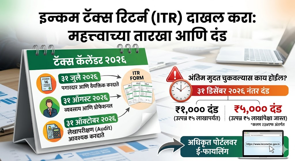 Income Tax Return Last Date 2026