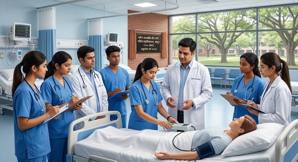 BSc Nursing Chandrapur १००